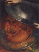 Giuseppe Arcimboldo The cook or the roast disk Sweden oil painting artist